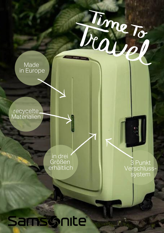 Entdecke die Samsonite Essens Limited Edition: Nachhaltigkeit trifft auf Stil